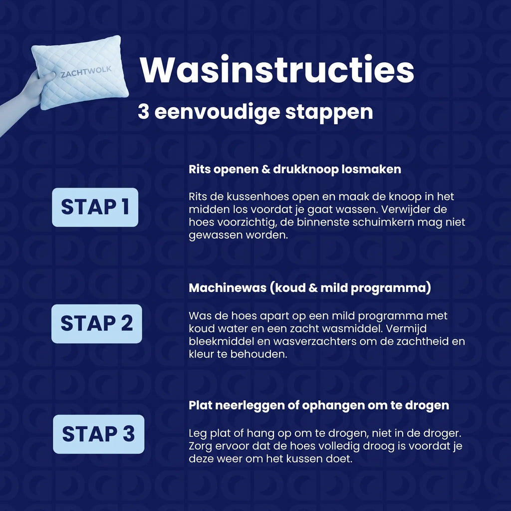 Zijaanzicht van het Zachtwolk® vlinderkussen met ergonomisch ontwerp